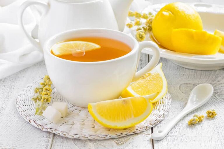 Lemon Chamomile Tea - Bariatric Recipes - New Hope Surgical